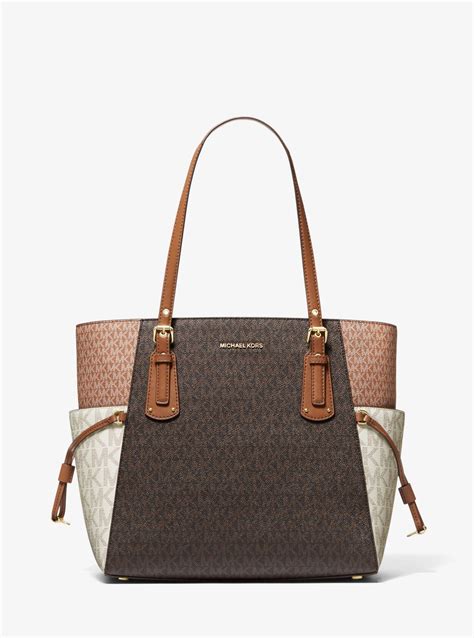 michael kors color block handbag